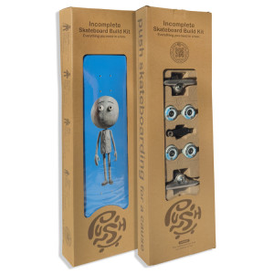 (Nie)kompletna deskorolka Push Concrete Guy First Push InComplete Niebieski 7.75”