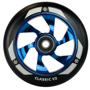 Koło do Hulajnogi Union Classic V2 Pro Scooter Wheel Chrome Blue Niebieski 110 mm