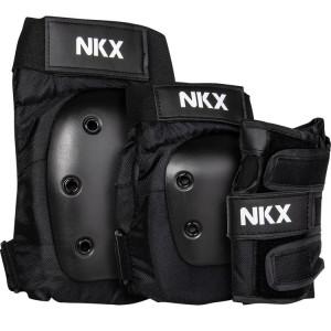 Zestaw ochraniaczy NKX 3-Pack Pro Czarne M