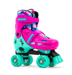 Wrotki regulowane dla dzieci SFR Hurricane IV Adjustable Children's Quad Skates Tie-Dye
