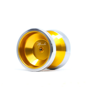 Yoyo Metalowe dla Zaawansowanych YoYoFactory Mini Miracle (Pocket Sized Yoyo by Mir & Miri Kim) Shiny Gold Złoty