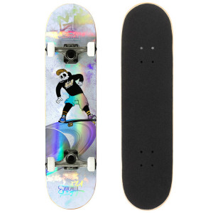 Deskorolka Enuff Skully Hologram Complete Biały 7.75"