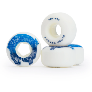 Kółka Blood Orange Street Raw Rounded Wheels Biały 52 mm 99A