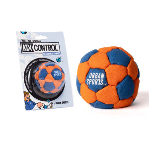 Zośka Footbag KIX Control by Urban Sports 32 Panele Niebiesko-Pomarańczowy