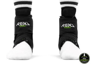Ochraniacze na kostki REKD Energy Covert Ankle Braces L/XL Czarne