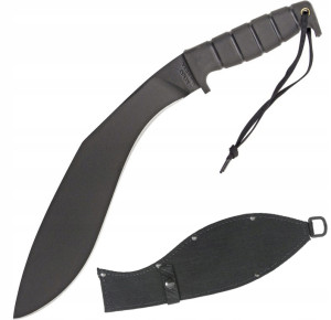 ONTARIO OKC KNIFE KUKRI Maczeta Stalowa BLACK
