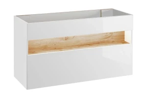 Szafka pod umywalkę BAHAMA 854 120 cm biała - powystawowa COMAD