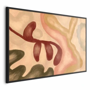 Plakat Kolorowe kształty 30x21 cm z ramą czarną bez marginesu ARTGEIST B