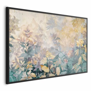 Plakat Gobelinowy wzór 30x21 cm z ramą czarną bez marginesu ARTGEIST B