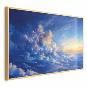 Plakat Dzieło natury 42x29,7 cm z ramą złotą bez marginesu ARTGEIST B
