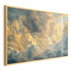 Plakat Ostatnie tchnienie dnia 42x29,7 cm z ramą złotą bez marginesu ARTGEIST B