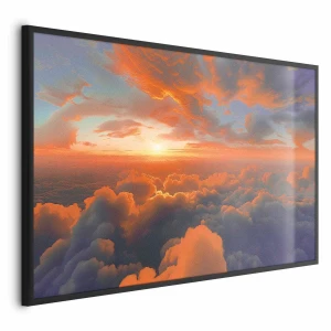 Plakat Spektakl barw 42x29,7 cm z ramą czarną bez marginesu ARTGEIST B