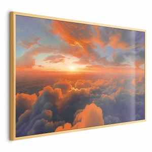 Plakat Spektakl barw 42x29,7 cm z ramą złotą bez marginesu ARTGEIST B