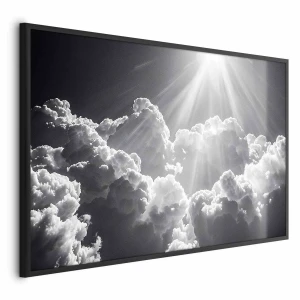 Plakat Nadzieja w chmurach 60x40 cm z ramą czarną bez marginesu ARTGEIST B