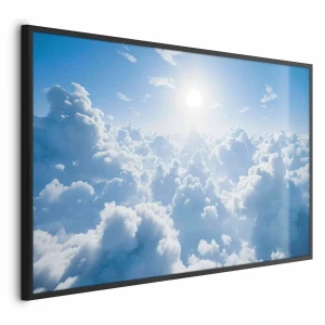 Plakat Niebiański spokój 60x40 cm z ramą czarną bez marginesu ARTGEIST B