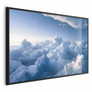 Plakat Podniebne pejzaże 60x40 cm z ramą czarną bez marginesu ARTGEIST B