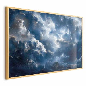 Plakat Astronomiczne cuda 60x40cm z ramą złotą bez marginesu ARTGEIST B