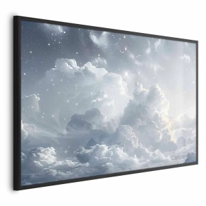 Plakat Astralny spokój 90x60cm z ramą czarną bez marginesu ARTGEIST B