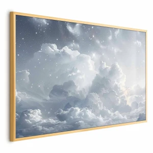 Plakat Astralny spokój 42x29,7cm z ramą złotą bez marginesu ARTGEIST B
