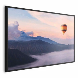 Plakat Warto marzyć 90x60 cm z ramą czarną bez marginesu ARTGEIST B
