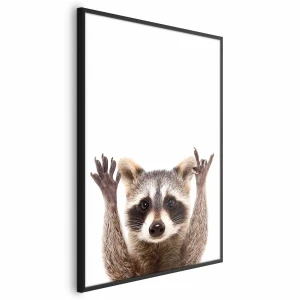 Plakat Szop 21x30 cm z ramą czarną bez marginesu ARTGEIST B