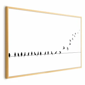 Plakat Lećmy 42x29,7 cm z ramą złotą bez marginesu ARTGEIST B