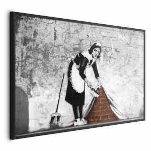 Plakat Pokojówka 90x60 cm z ramą czarną bez marginesu ARTGEIST B