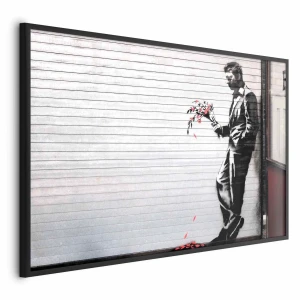 Plakat Zakochany 90x60 cm z ramą czarną bez marginesu ARTGEIST B