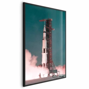 Plakat Wielki start 21x30 cm z ramą czarną bez marginesu ARTGEIST B