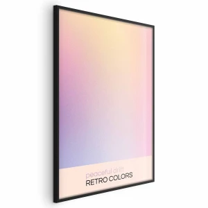 Plakat Peaceful Drift 60x90 cm z ramą czarną bez marginesu ARTGEIST B