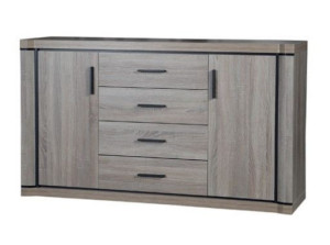 D 1, komoda, system Dallas, wymiar 157 x 43,5 x 91 wysokość.