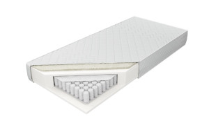 Materac Samos Rozmiar - 200x200, Pokrowiec - Sena, Twardość - H3-twardy