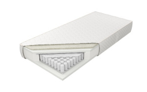 Materac Estrella Lux LXI Rozmiar - 200x200, Pokrowiec - Len super, Strefy twardości - 1 strefa