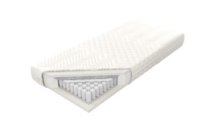 Materac Estrella Lux Rozmiar - 80x200, Pokrowiec - Soya, Strefy twardości - 1 strefa