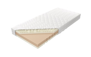 Materac Ameland Rozmiar - 140x200, Pokrowiec - Cotton Lux, Twardość - H3-twardy