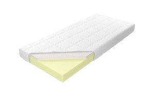 Materac Bahrain Talalay Natural Rozmiar - 180x200, Pokrowiec - Sen Zdrowie Natura, Twardość - H3-twardy