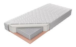 Materac Czar Nocy Talalay Limited Rozmiar - 140x200, Pokrowiec - Nordic Comfort, Twardość - H3-twardy