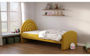 Łóżko dziecięce 81267 Rozmiar - 80x200, Tkanina - gr.6, Stelaż - Bez stelaża