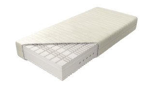 Materac Kontur Talalay Rozmiar - 120x200, Pokrowiec - Silver Active, Twardość - H2-średni