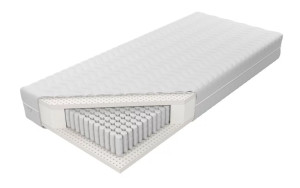 Materac Venus Multi Pocket H3 180x200 Rozmiar - 180x200, Pokrowiec - Anti Stress, Twardość - H3-twardy, Strefy twardości - 7 stref