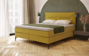  H1-miękki M&K Foam KOŁO 160x200 sprężynowy  