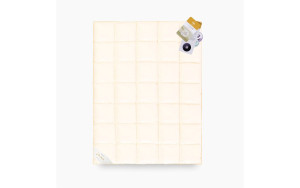 Kołdra Basic Plus AMZ Rozmiar - 200x220, Kolor - kremowy, Rodzaj kołdry AMZ - zimowa
