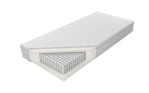 Materac Venus Multi Pocket Rozmiar - 180x220, Pokrowiec - Soya, Twardość - H2-średni, Strefy twardości - 7 stref