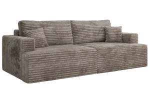 Sofa VIRELLA - szary, sztruks