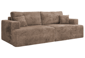 Sofa VIRELLA - brązowy, sztruks