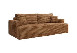 Sofa VIRELLA - pomarańczowy, sztruks