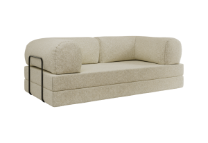 Sofa Orsetto - kremowy, struktura