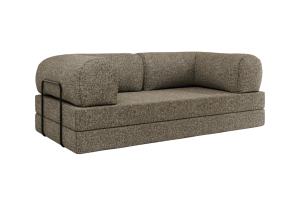 Sofa Orsetto - szary, struktura