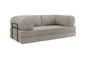 Sofa Orsetto - jasnoszary, struktura