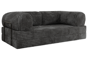 Sofa Orsetto - szary, sztruks
